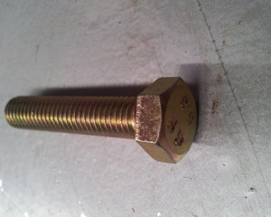 Hexagon screw M8x40 DIN933 Galv